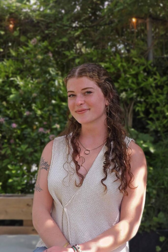Portrait of Lauryn Burnes, Marketing and Communications Coordinator at MOSS Amsterdam